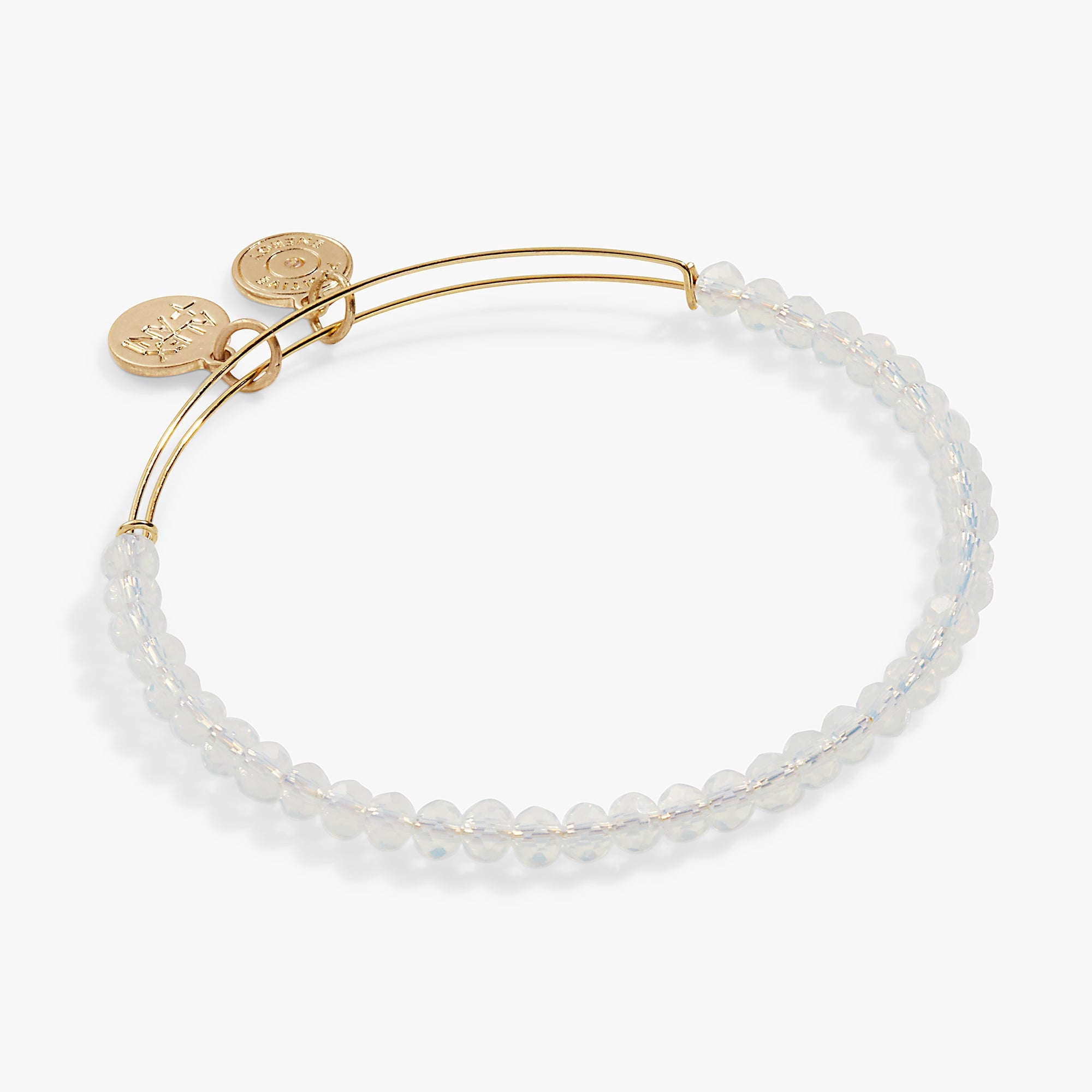 Moonstone Beaded Bangle