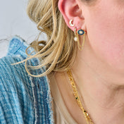 Evil Eye + Celestial Earring Set
