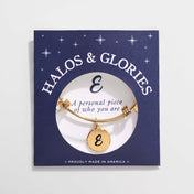 Letter E Charm Bangle, Halos & Glories