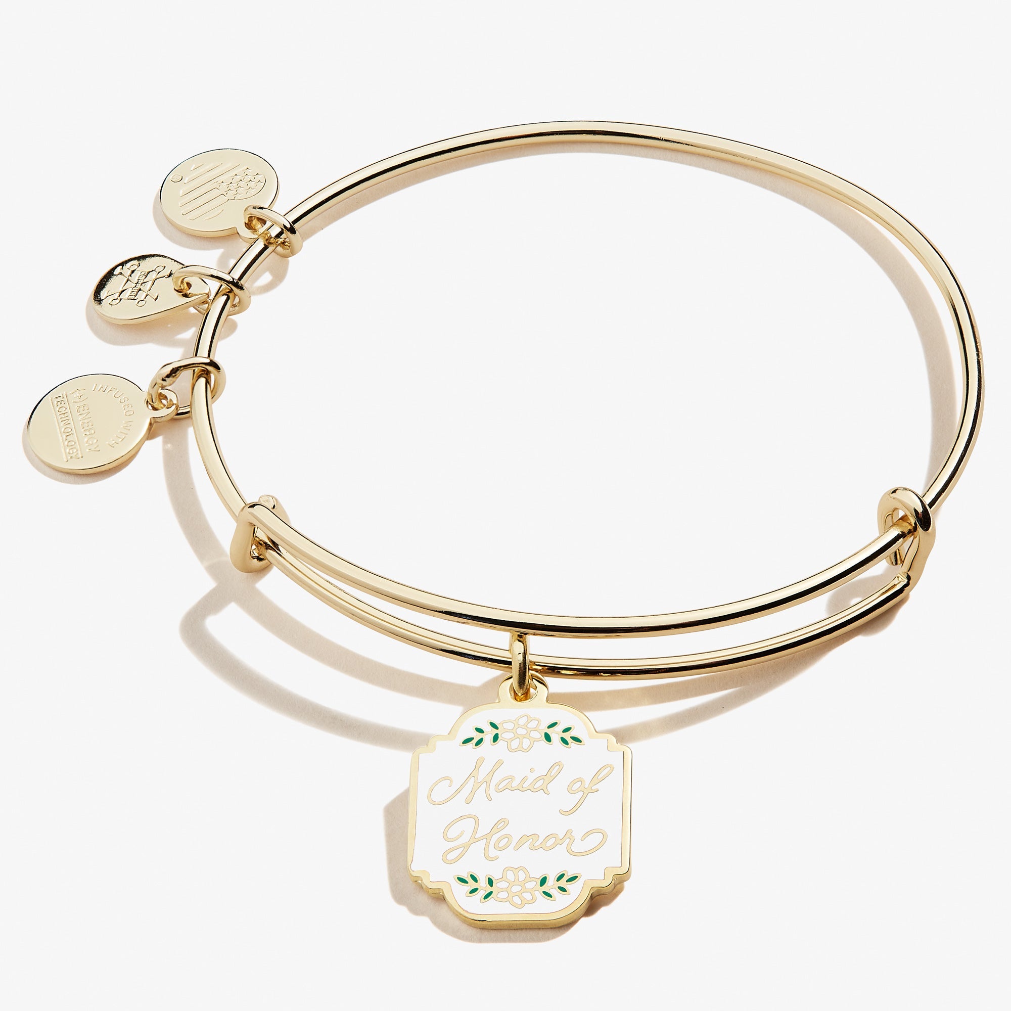 'Maid of Honor' Charm Bangle