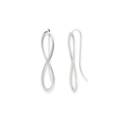 Infinity Symbol Drop Earrings