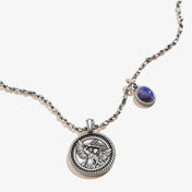 Archangel Michael Duo Charm Necklace