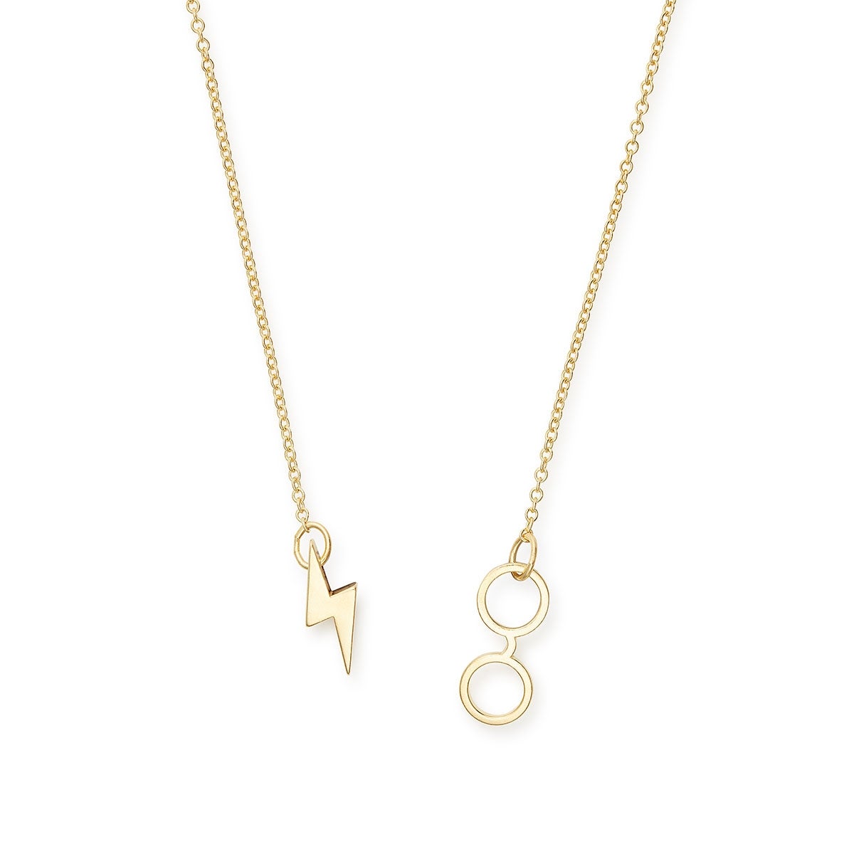 Harry Potter™ Glasses Charm Lariat Necklace