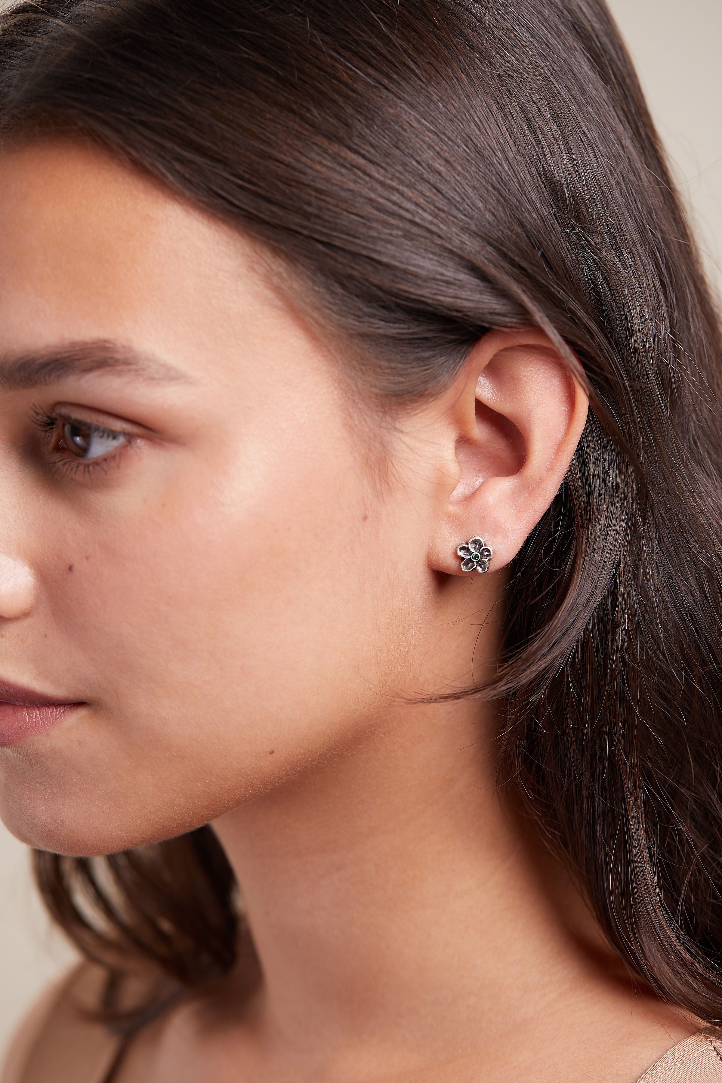 Buttercup Flower Stud Earrings