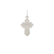 Floral Cross Charm