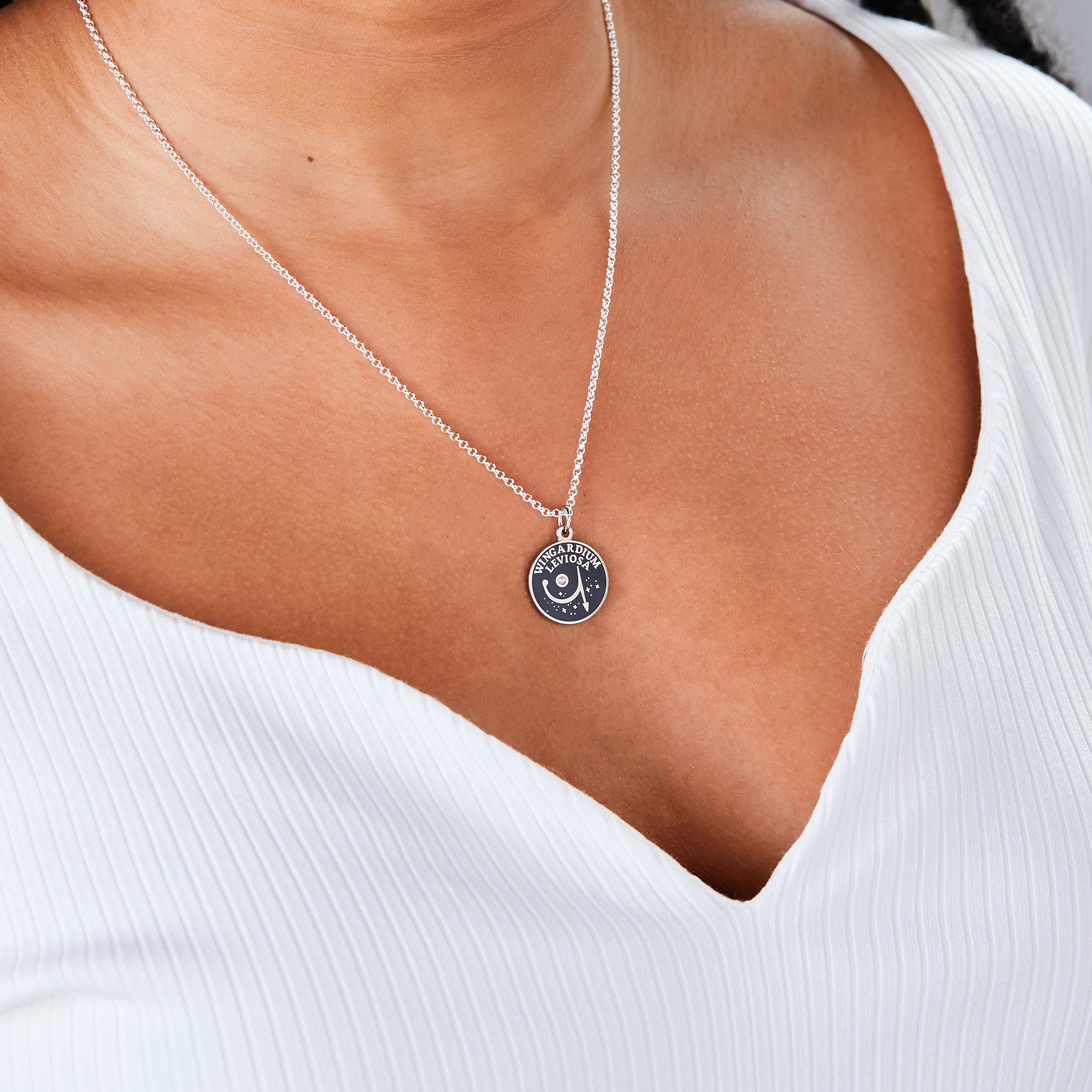Harry Potter™ 'Wingardium Leviosa' Necklace, Adjustable
