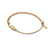 Feather Pull Chain Bracelet