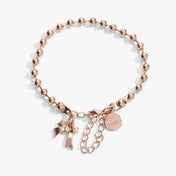 Promise Bow Ball Chain Bracelet