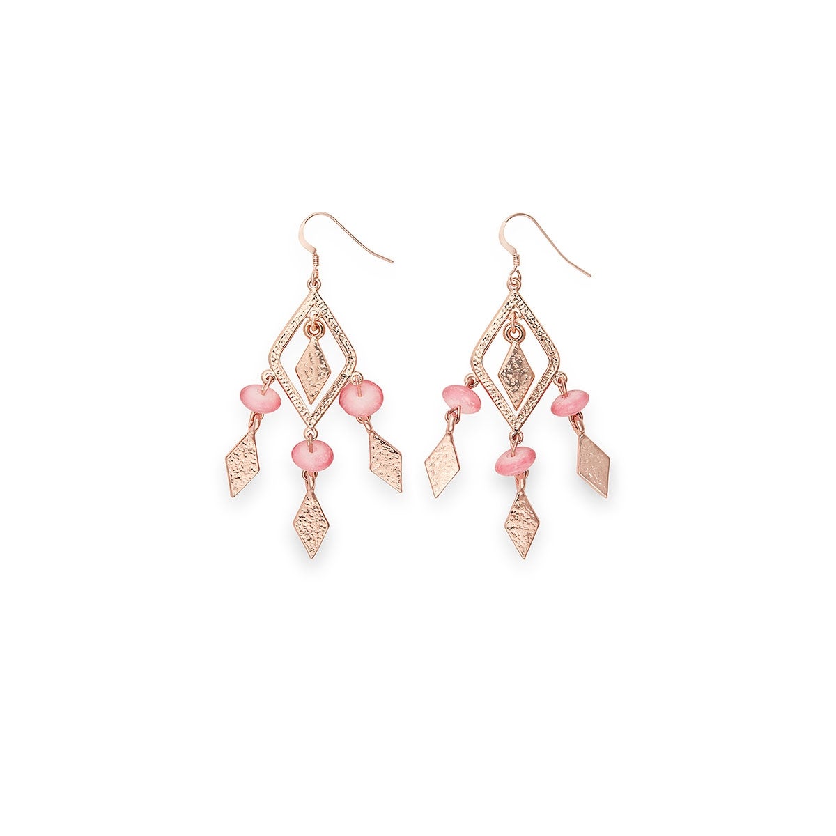 Coral Spearhead Earrings